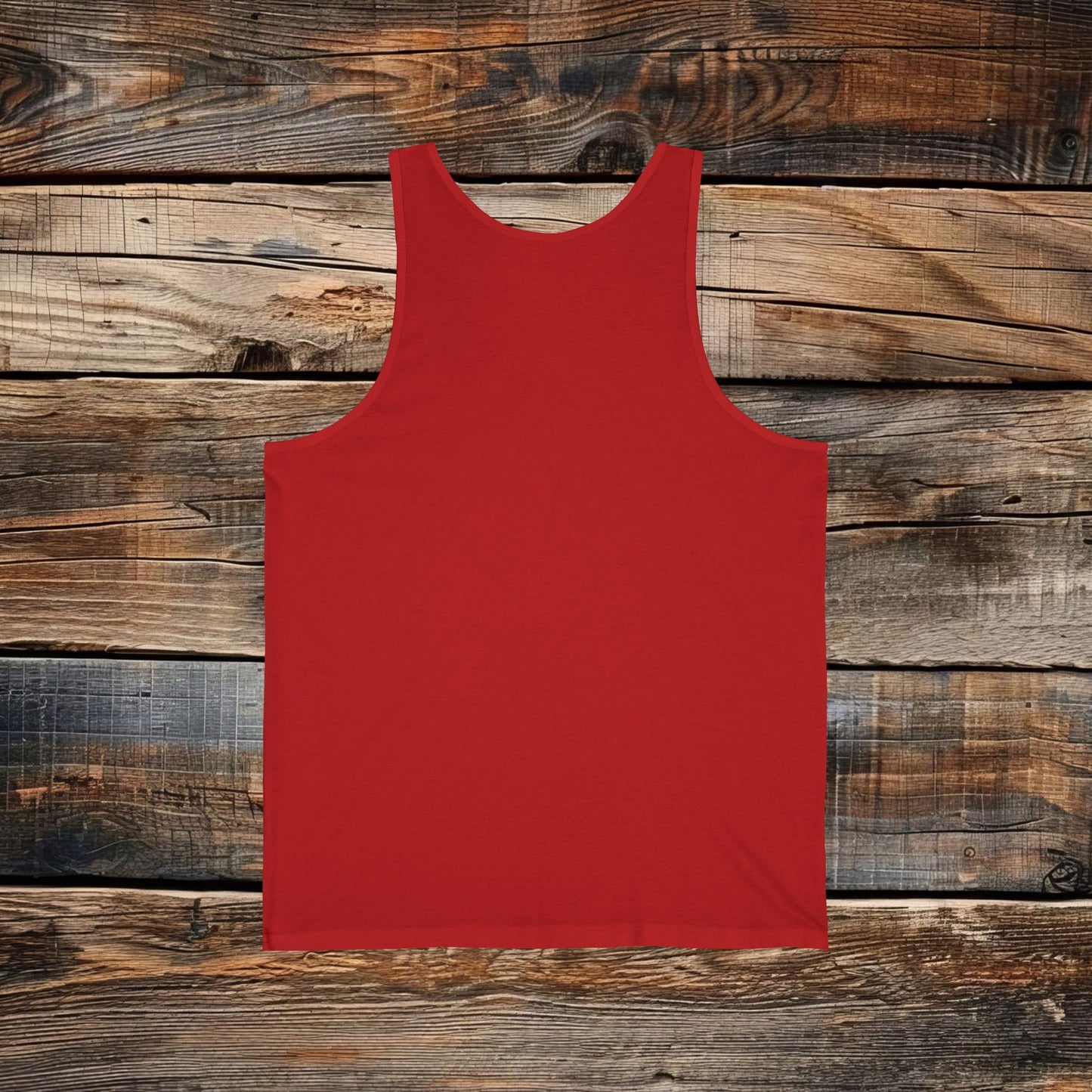 Custom Unisex Front Logo Tank Top — Bella & Canvas 100% Cotton (4 colors)