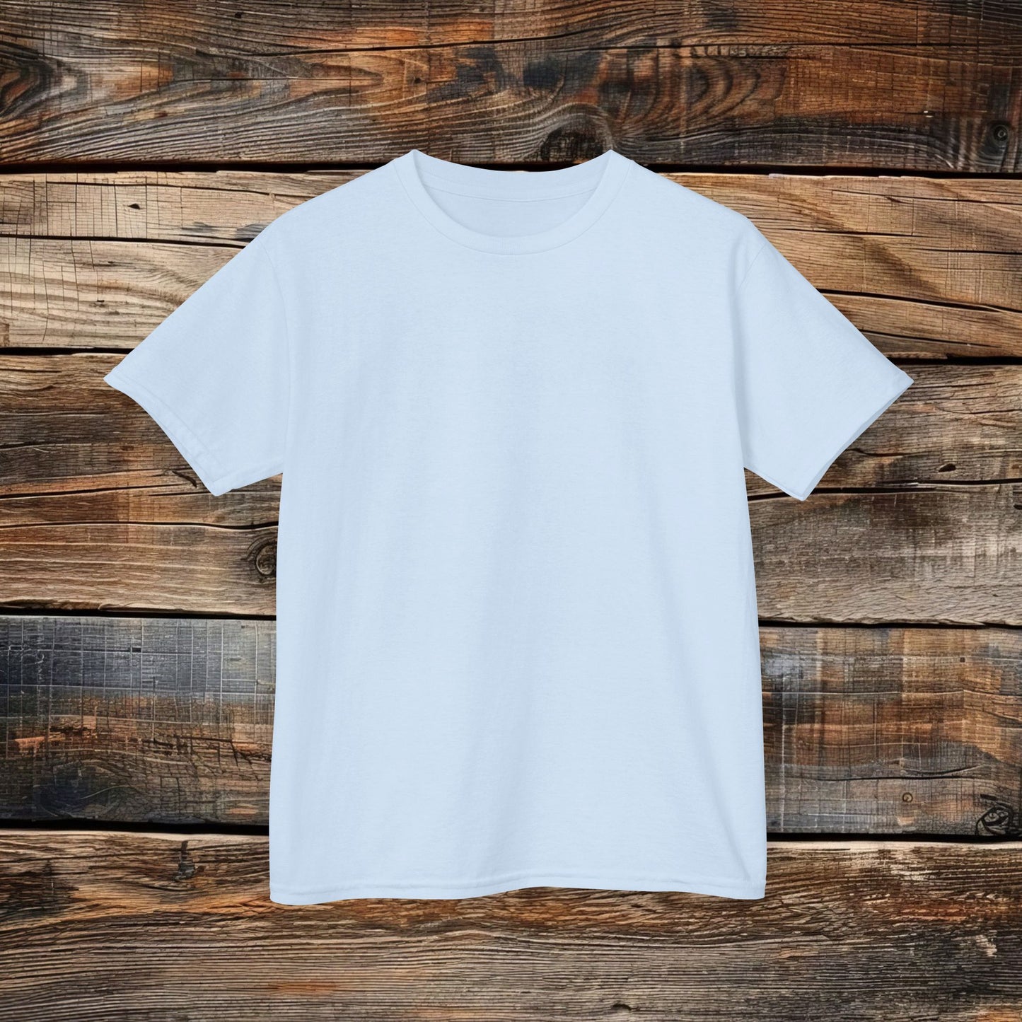 Custom Kid's Back Logo Tee — Gildan 100% Cotton (10 colors)