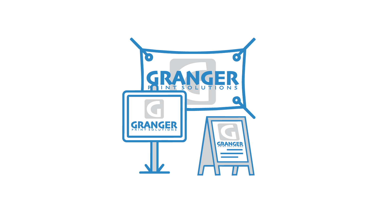 Custom Signs & Banners | Granger Print Solutions