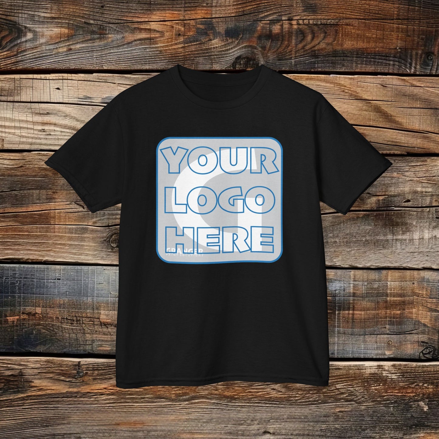 Custom Kid's Front Logo Tee — Gildan 100% Cotton (10 colors)