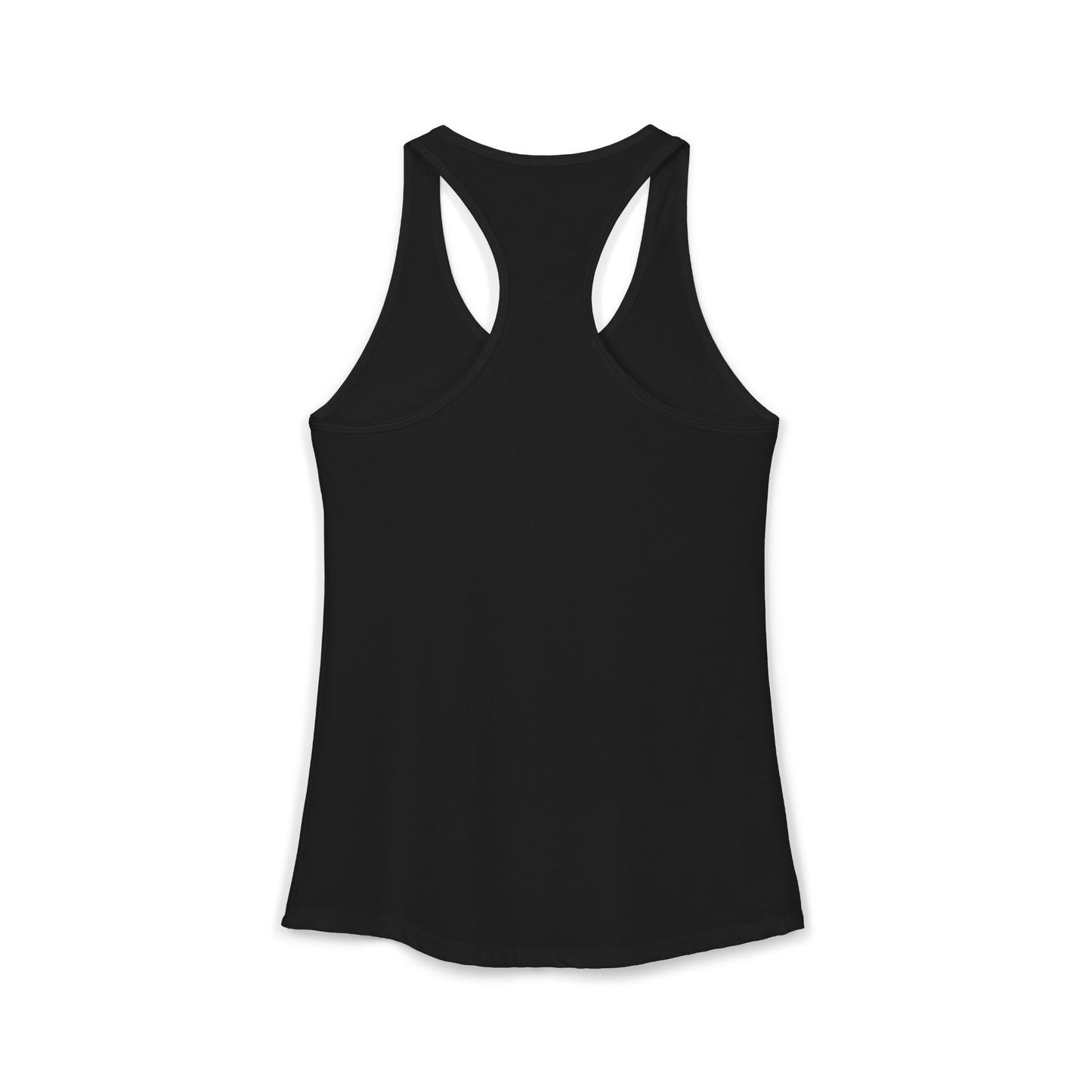 Custom Women's Front Logo Racerback Tank - Next Level Blend (4 colors)