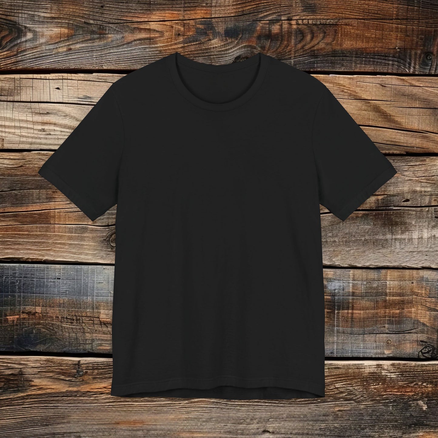Custom Unisex Back Logo Tee — Bella & Canvas 100% Cotton (10 colors)