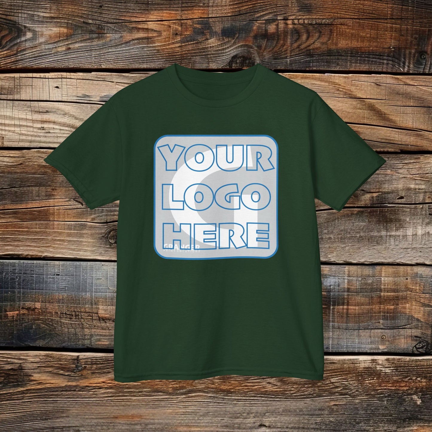 Custom Kid's Front Logo Tee — Gildan 100% Cotton (10 colors)
