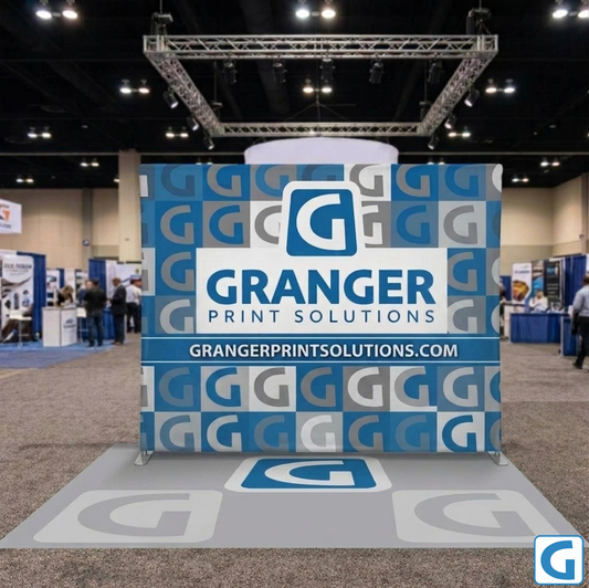 Extra Tall Tension Fabric Display